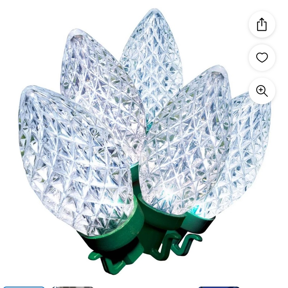 100 LED C9 String Lights 58’ - Picture 5 of 10